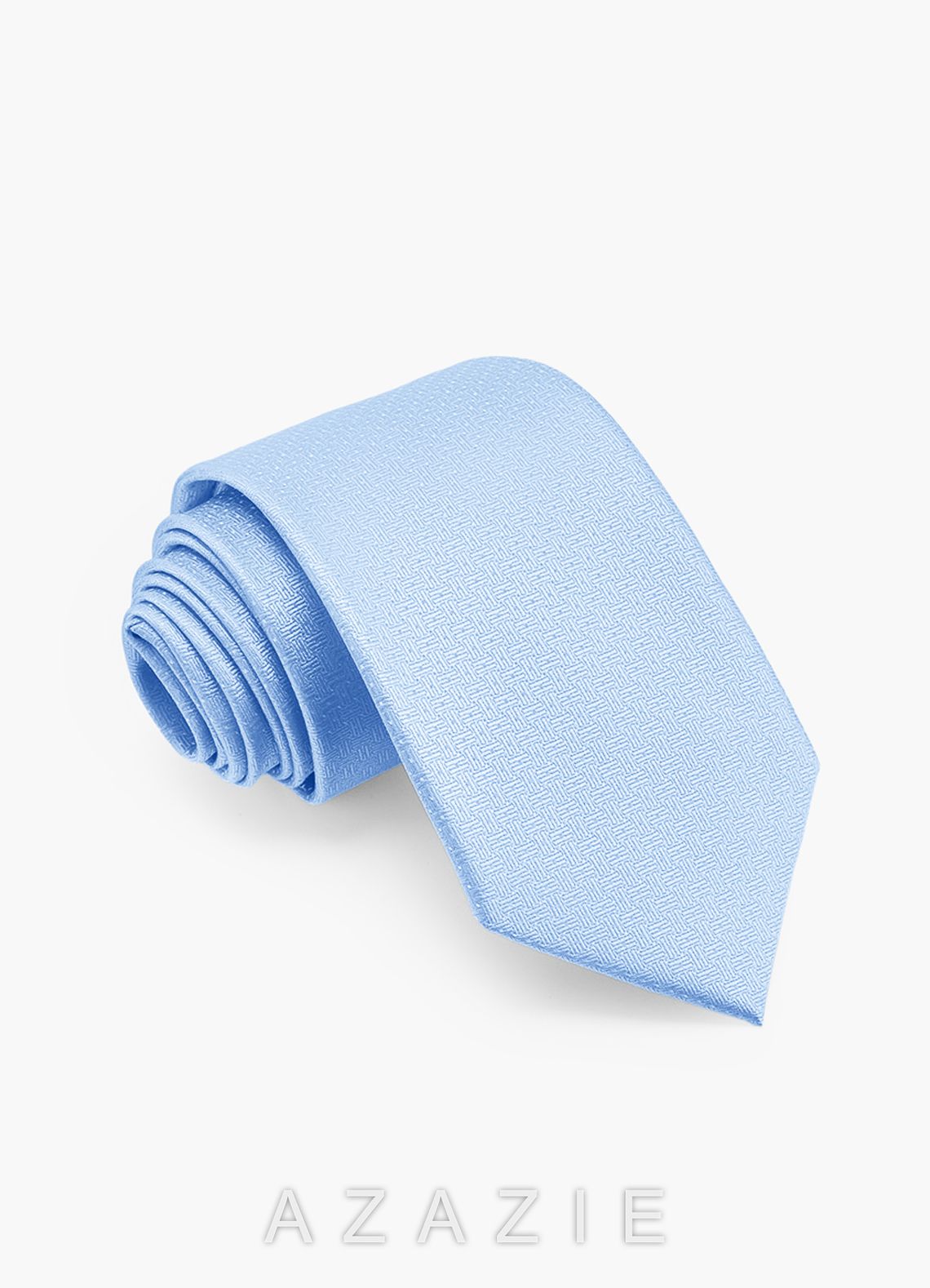 Men's Solid Jacquard Textured Tie