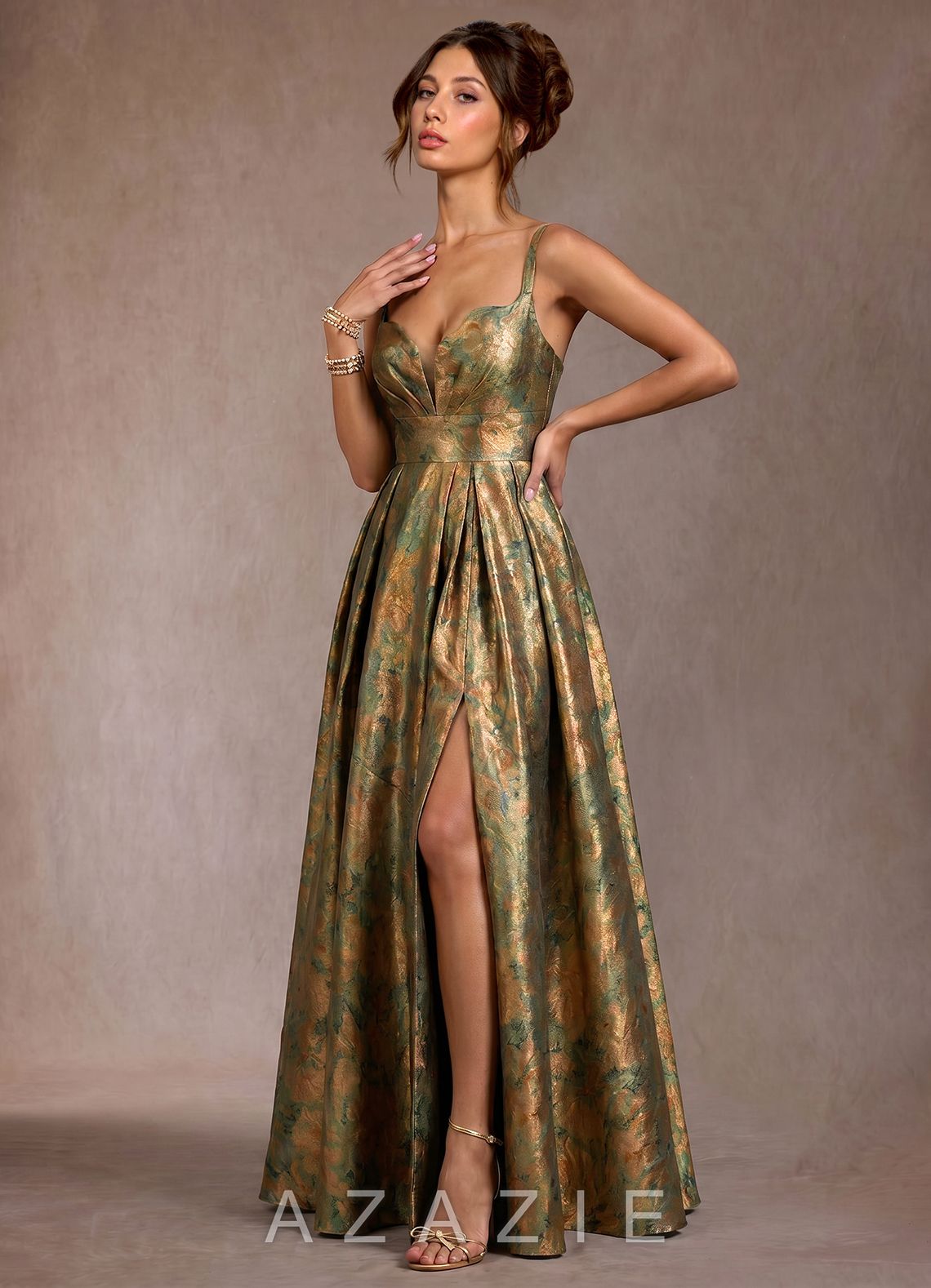 Bellona {color} Maxi Dress  sp_vintage_teal_#vt134789