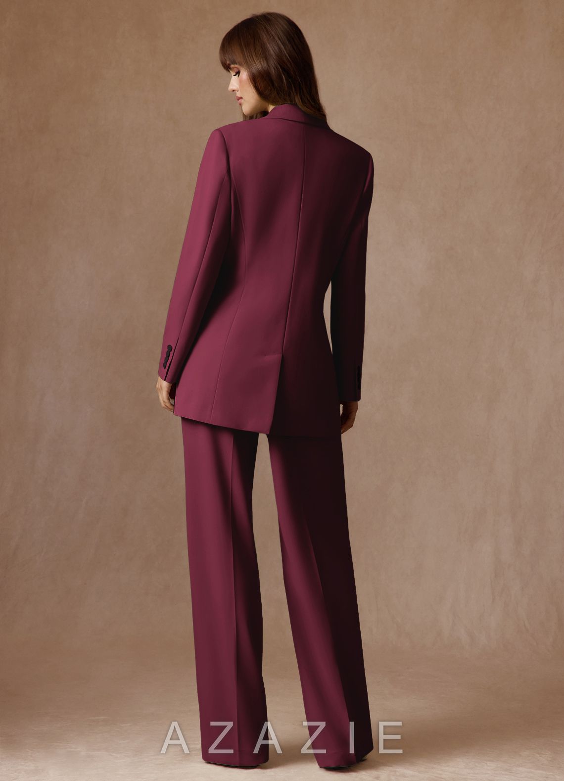 Rowan Burgundy Refined Weave Performance 2-Piece Suit