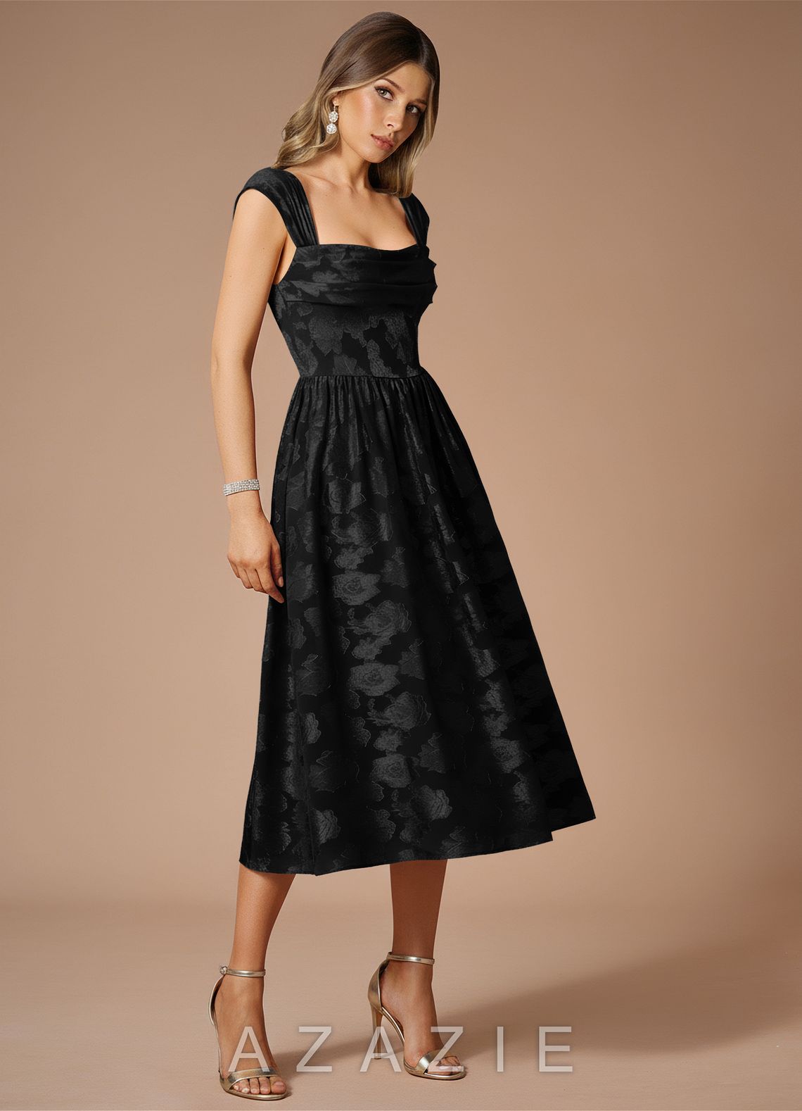 Dana {color} Midi Dress  sp_black_#bk134741