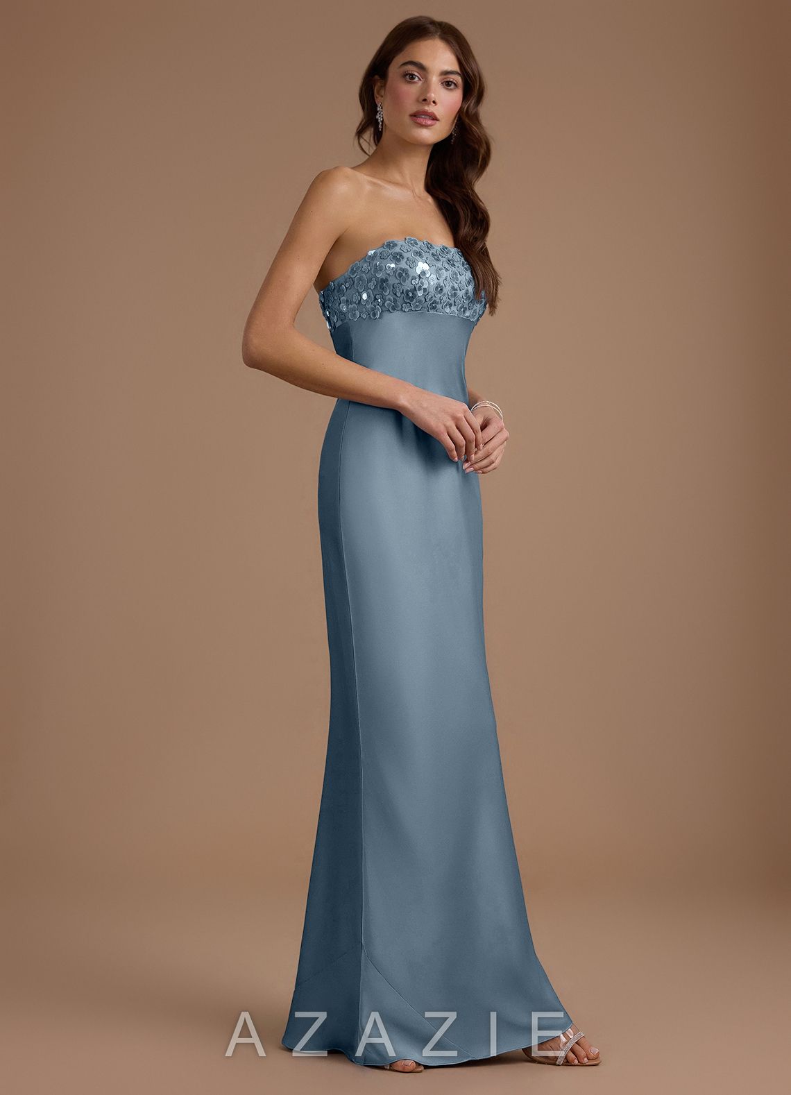 Narah {color} Maxi Dress  powder_blue_#pb134119