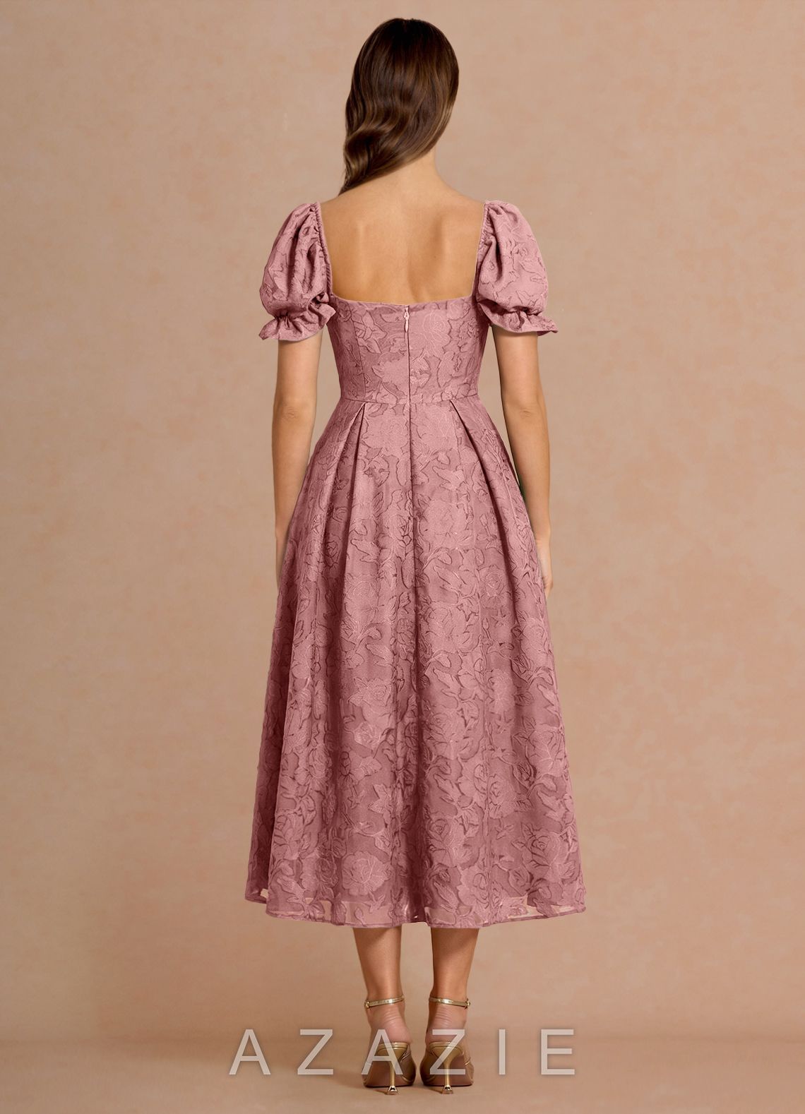 Lanthe {color} Midi Dress  light_pink_#lp134193