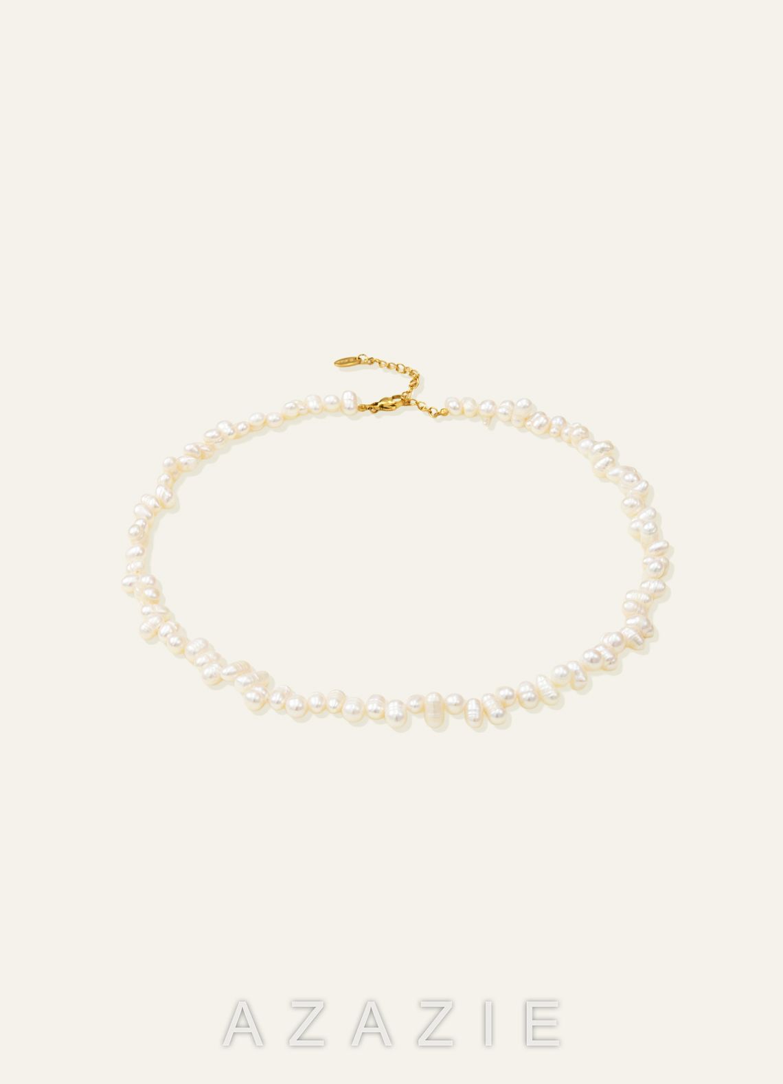 Freshwater Pearl Strand Necklace  white