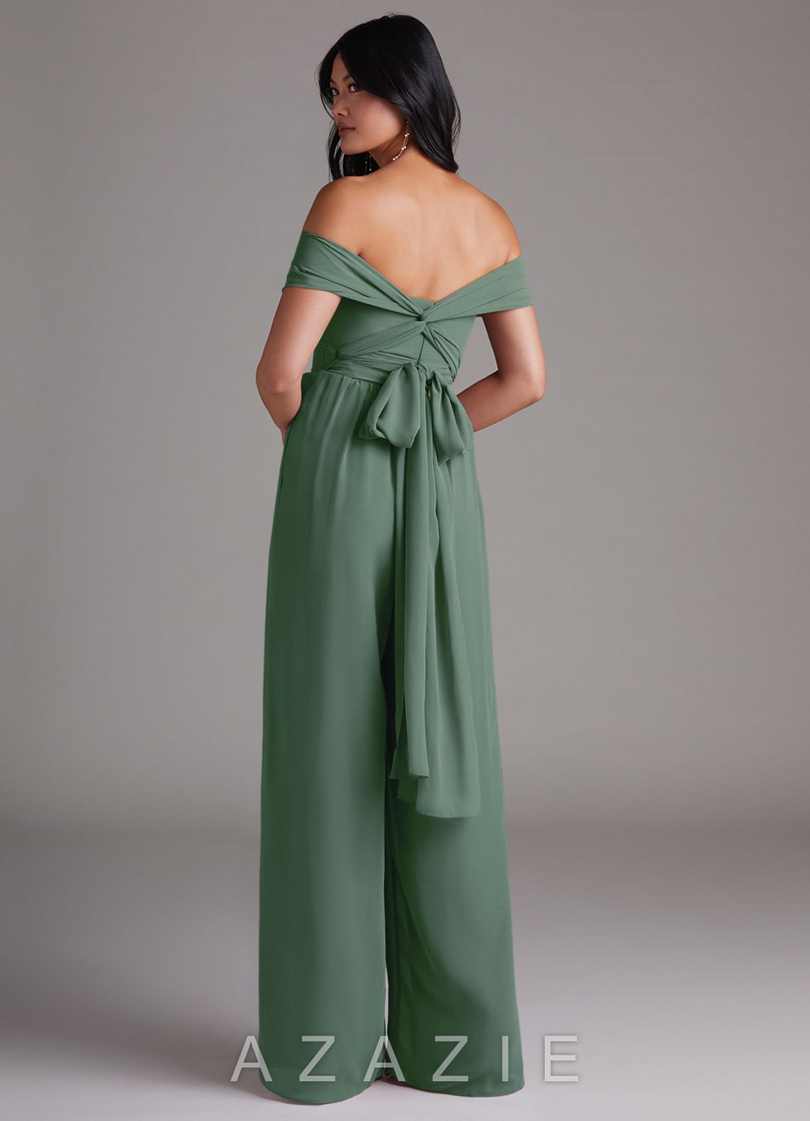 Lamara {color} Jumpsuit  eucalyptus