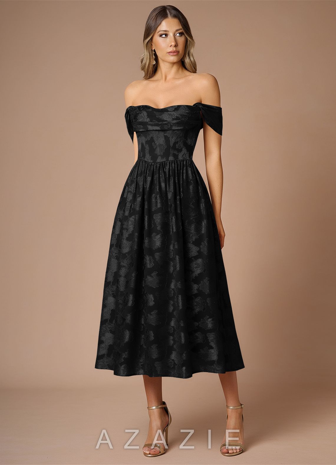 Dana {color} Midi Dress  sp_black_#bk134741
