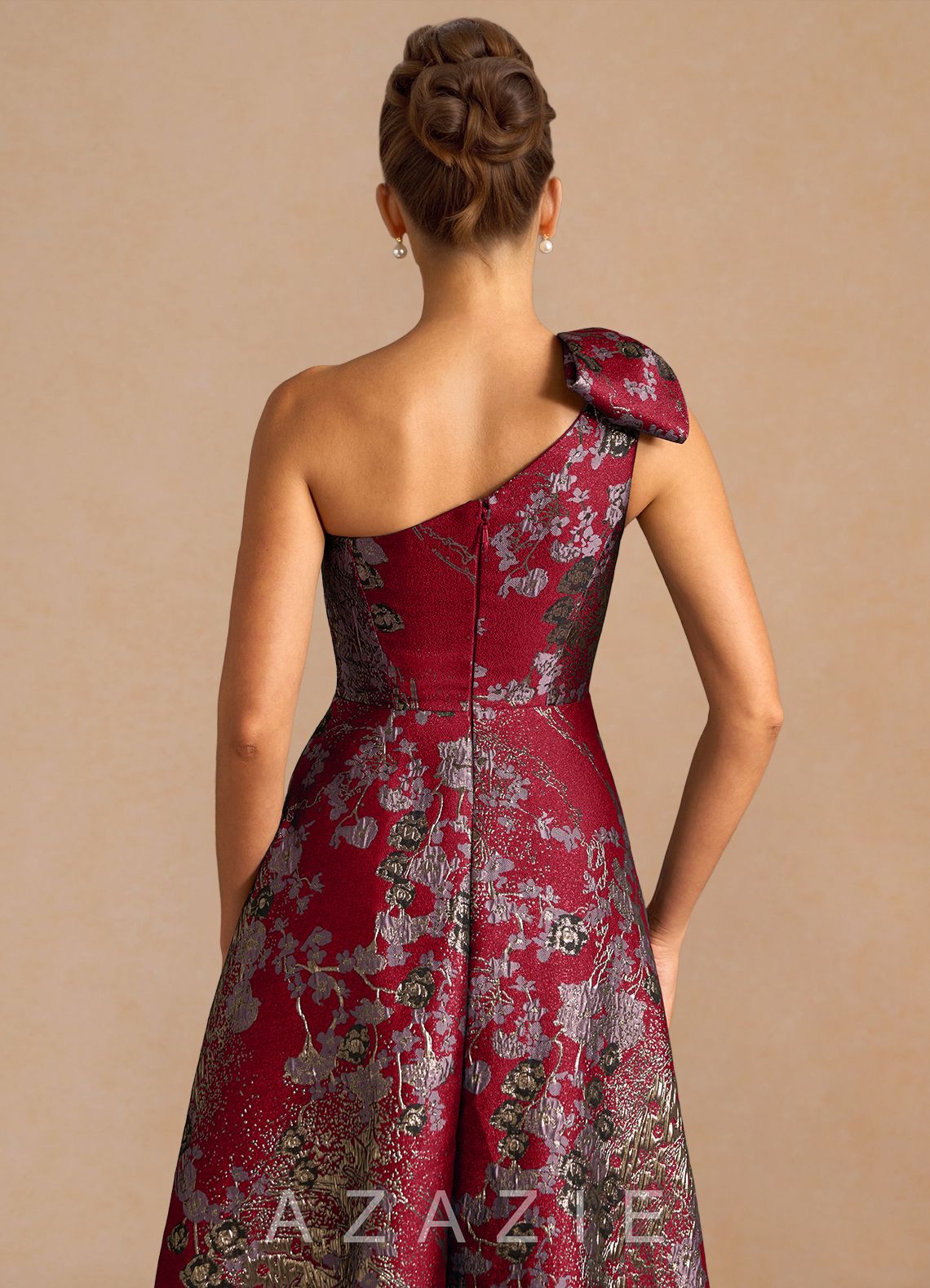 Jonelle {color} Midi Dress  sp_merlot_#mt134149