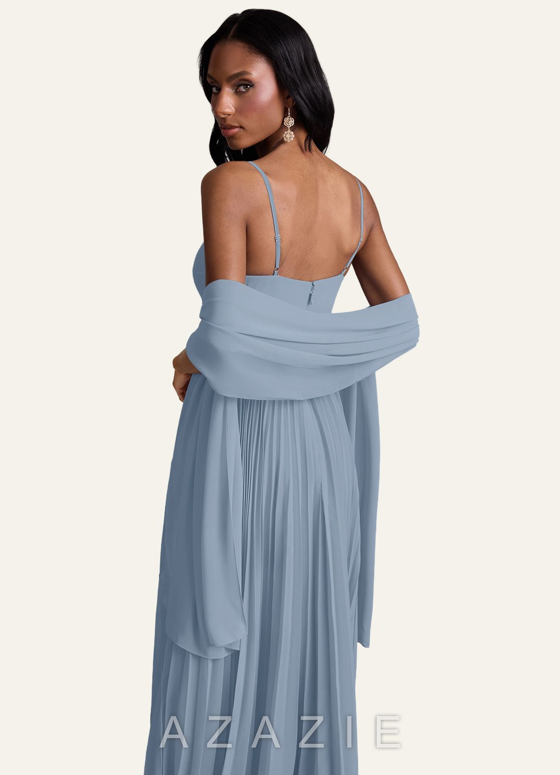 Azazie Matching Color Ireland Chiffon Shawl