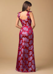 Jenny {color} Maxi Dress  sp_crimson_lilac_#cl134453