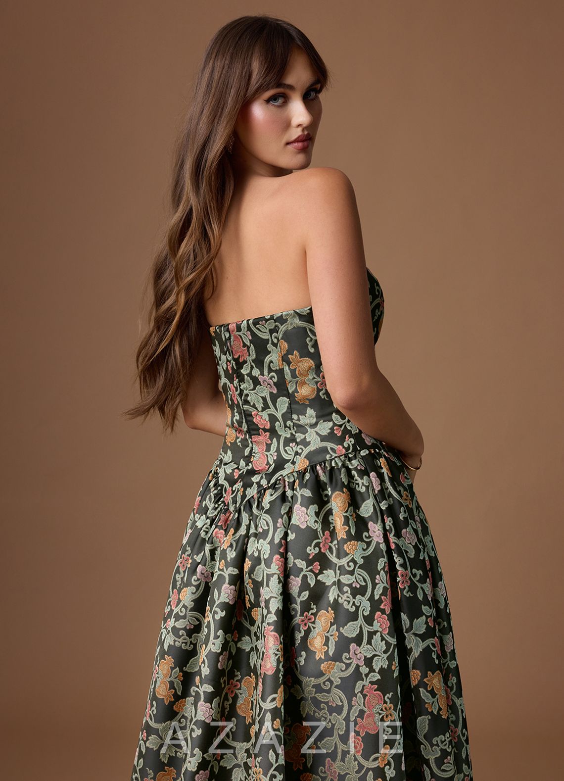 Desy {color} Midi Dress  sp_midnight_garden_#mg134314
