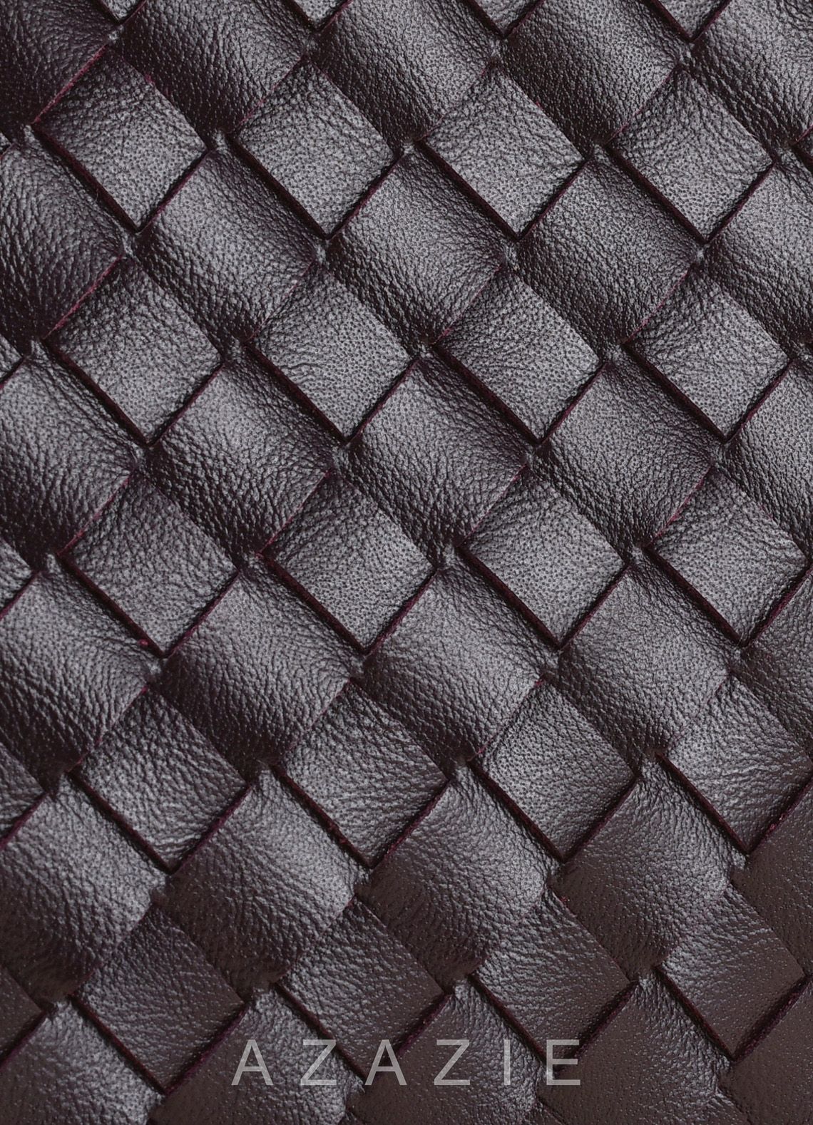 Woven PU Leather Shoulder Bag