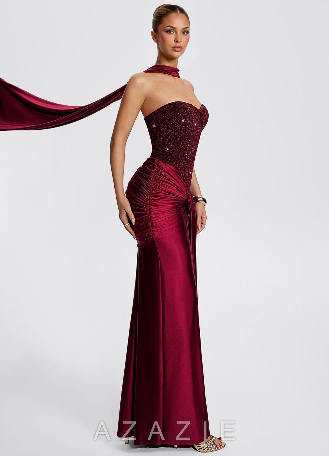 Quinley {color} Maxi Dress  sp_cabernet_#cn530