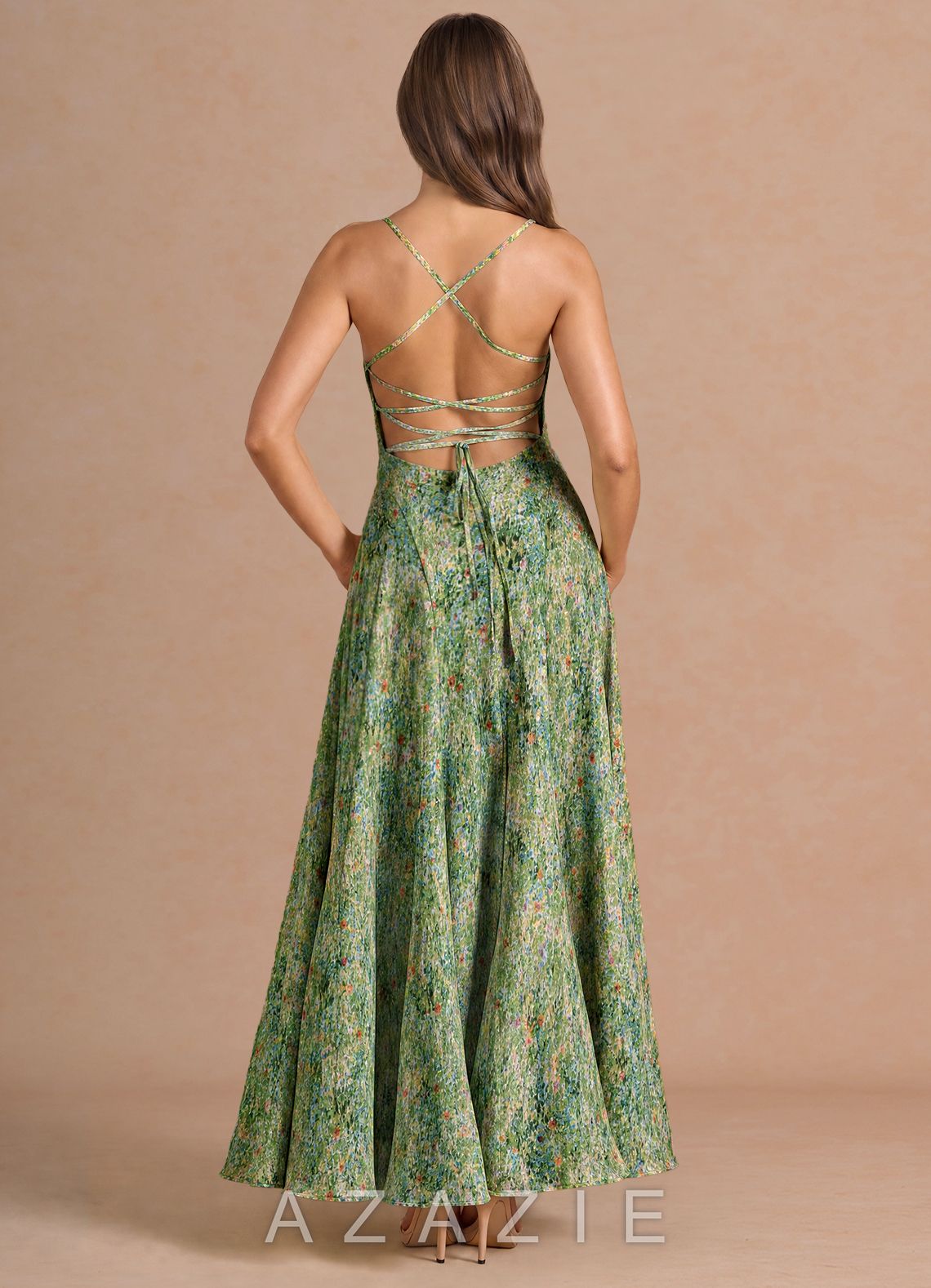 Annora {color} Maxi Dress  sp_green_floral_#gf134901