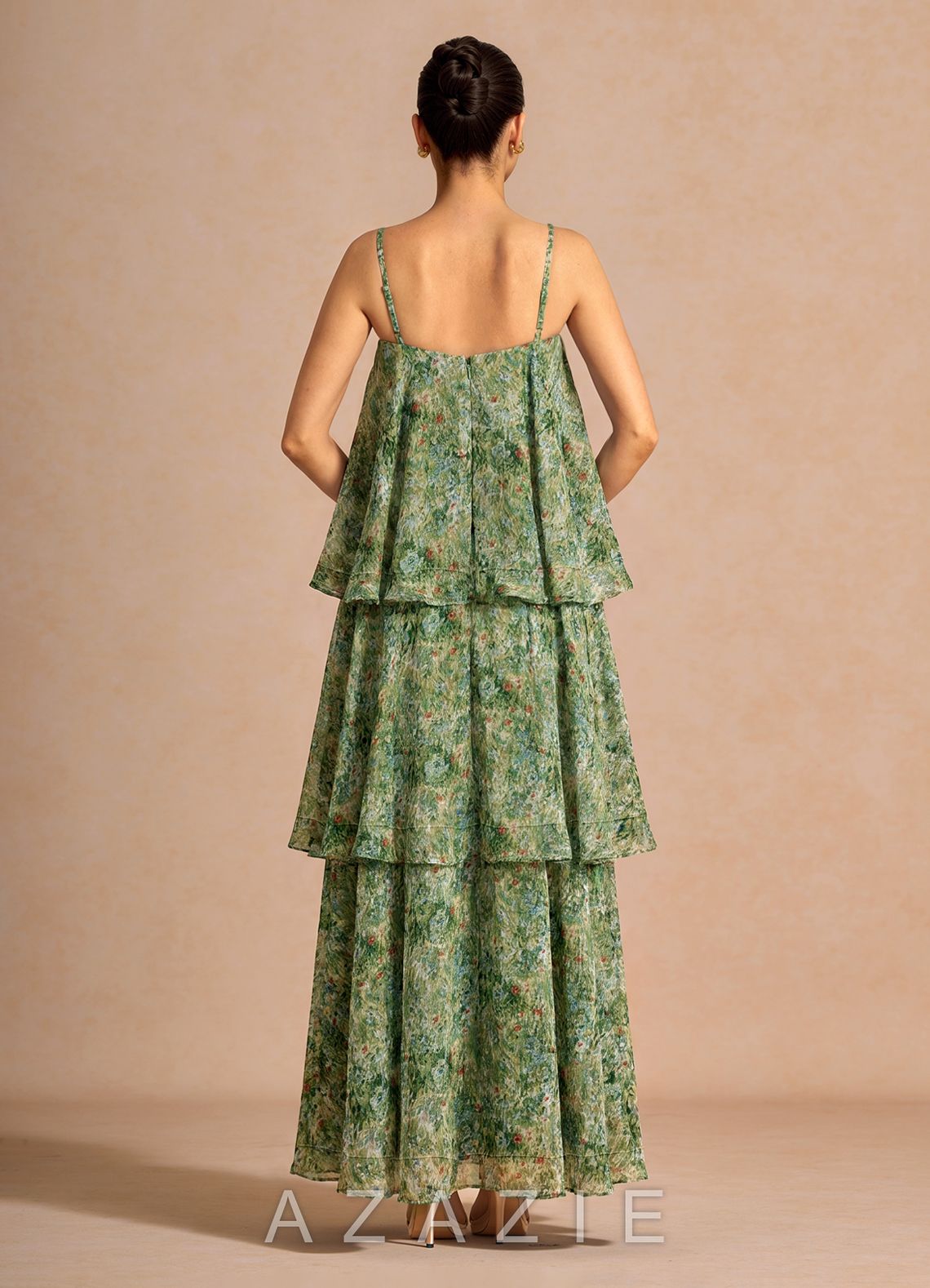 Itasca {color} Maxi Dress  sp_green_floral_#gf134901