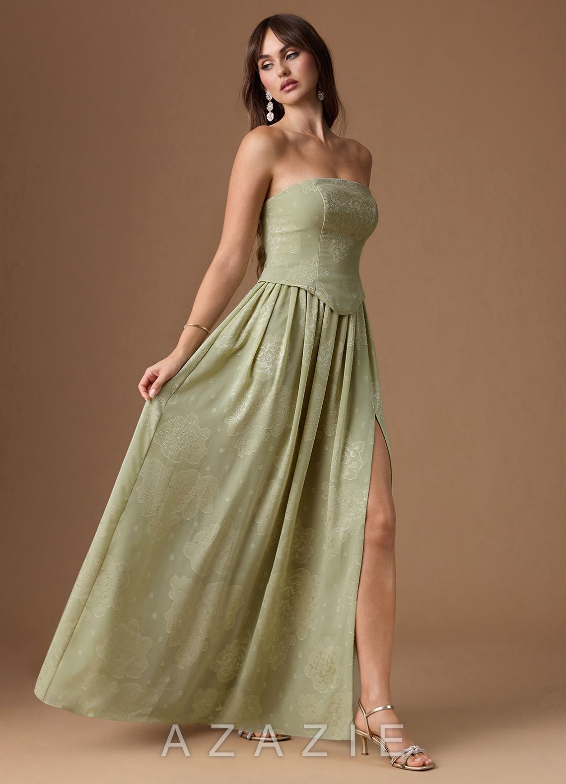 Isaura {color} Maxi Dress  sp_celadon_#cn134718
