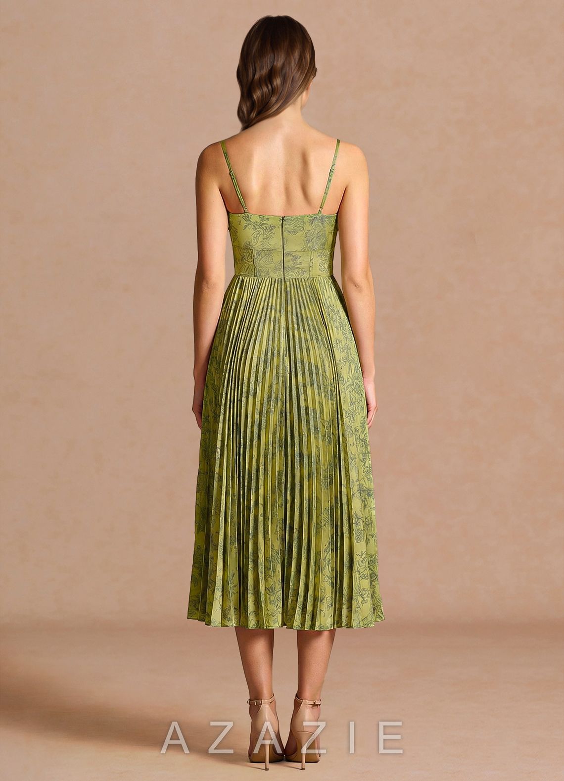 Vesper {color} Midi Dress  sp_moss_navy_#mn134320