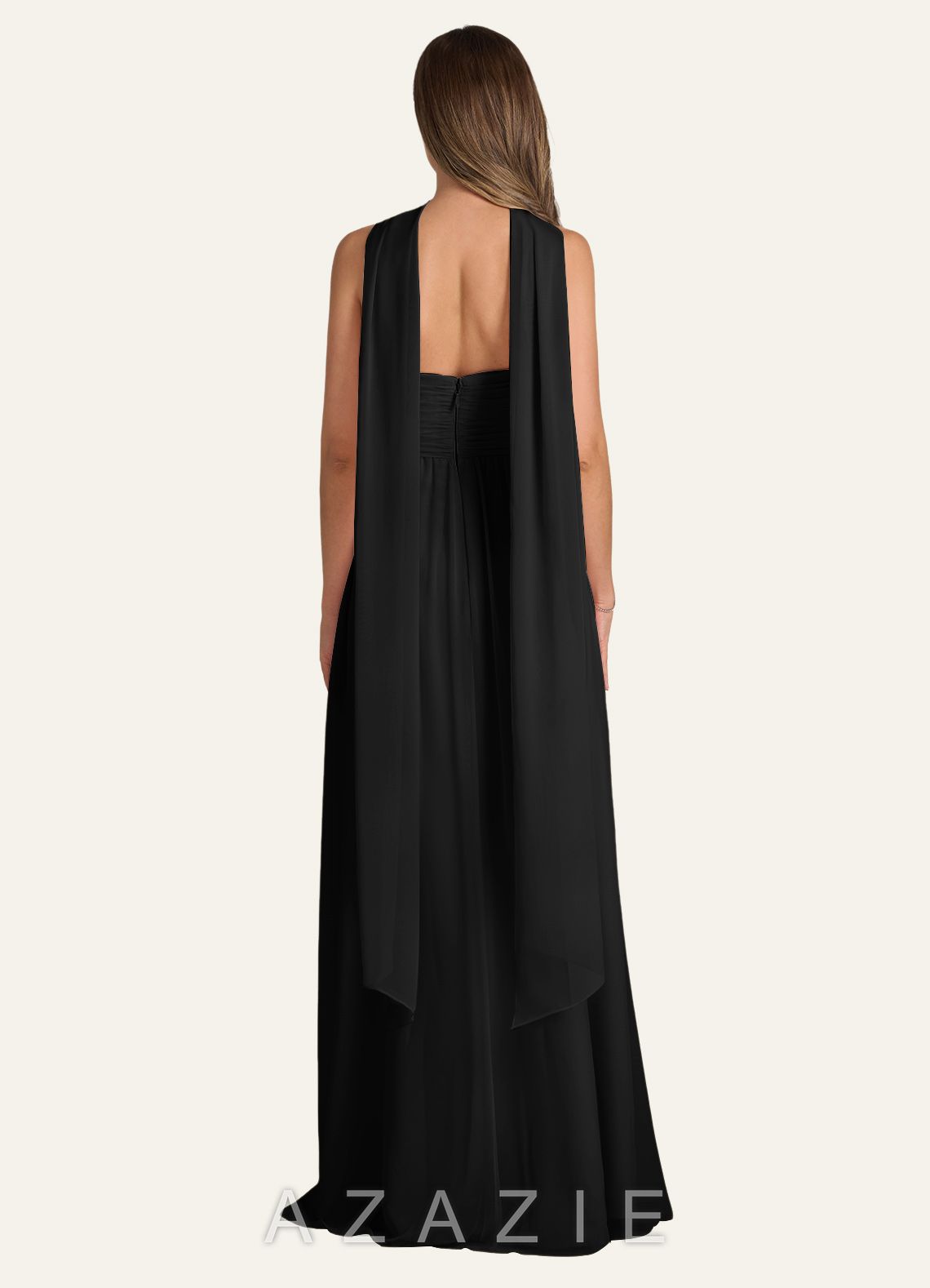 Azazie Matching Color Chiffon Scarf