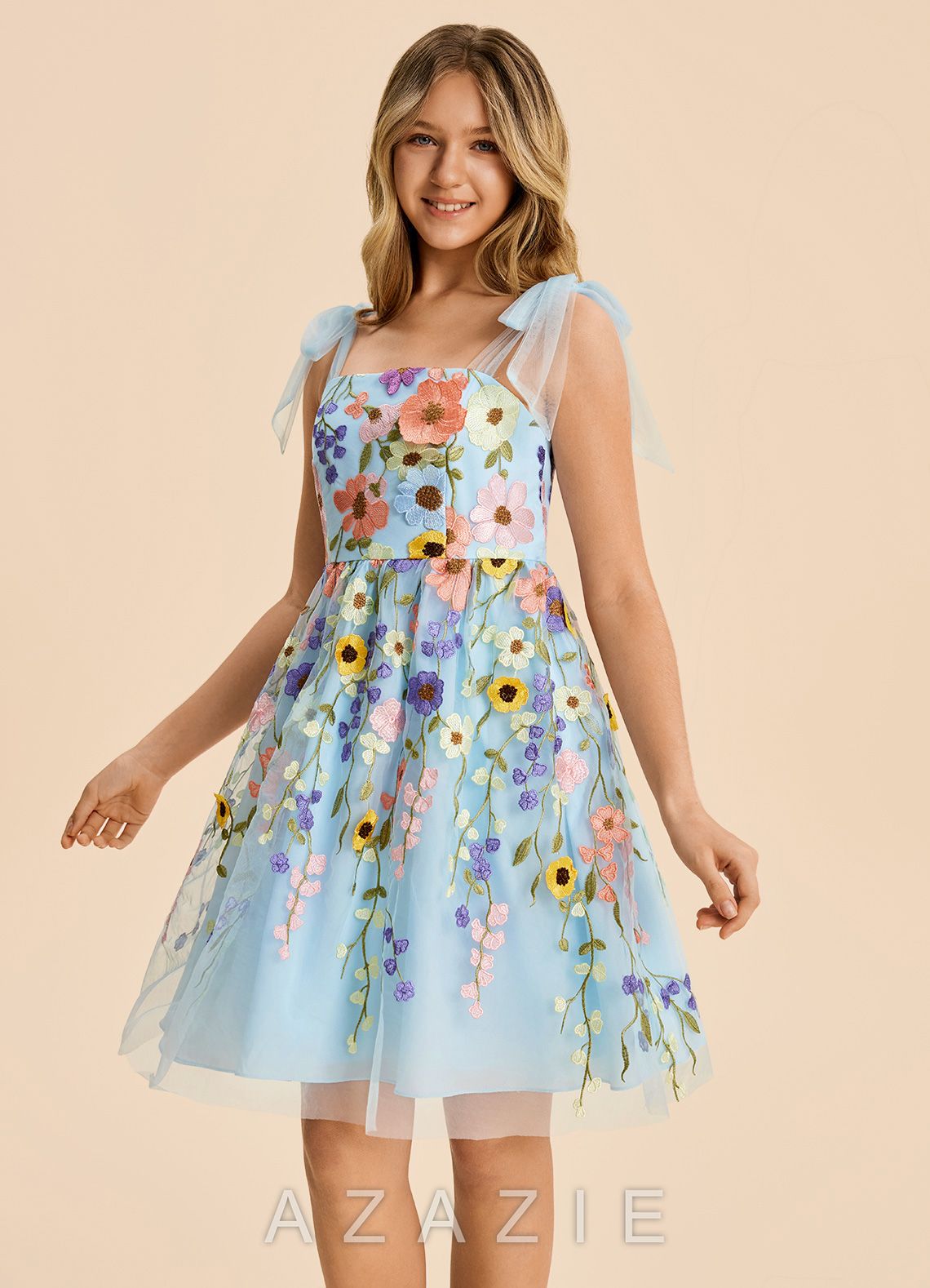 Azazie Opal Junior Formal Dress  sp_air_blue_#ab1343779