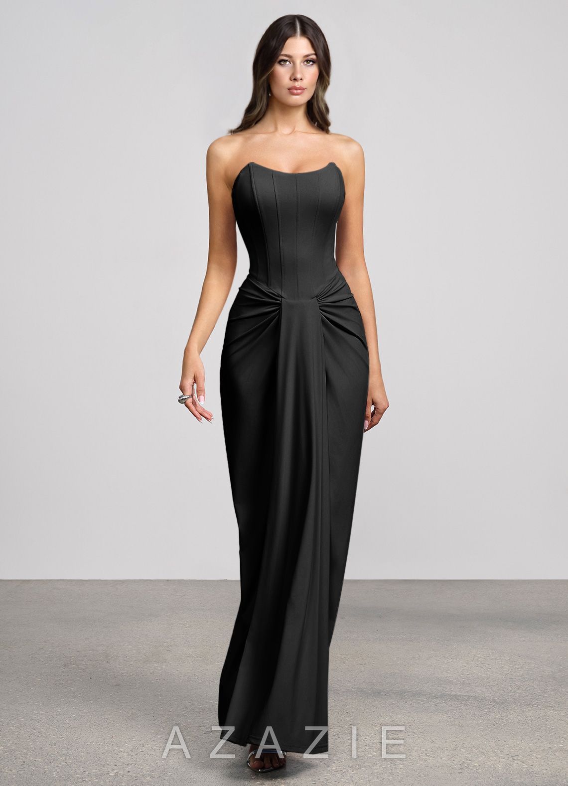 Virelle {color} Maxi Dress  black