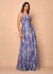 Josee {color} Pleated Maxi Dress  sp_lilac_#lc134700