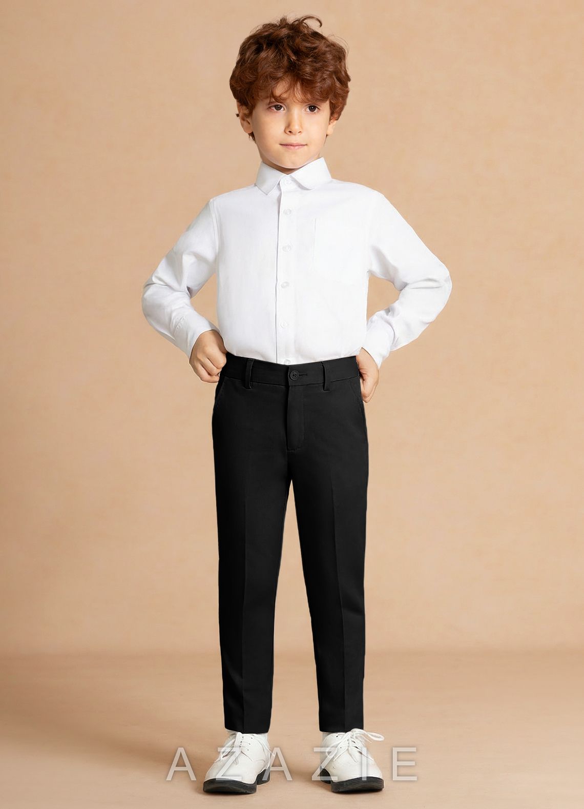 Theo Black Boy Pants
