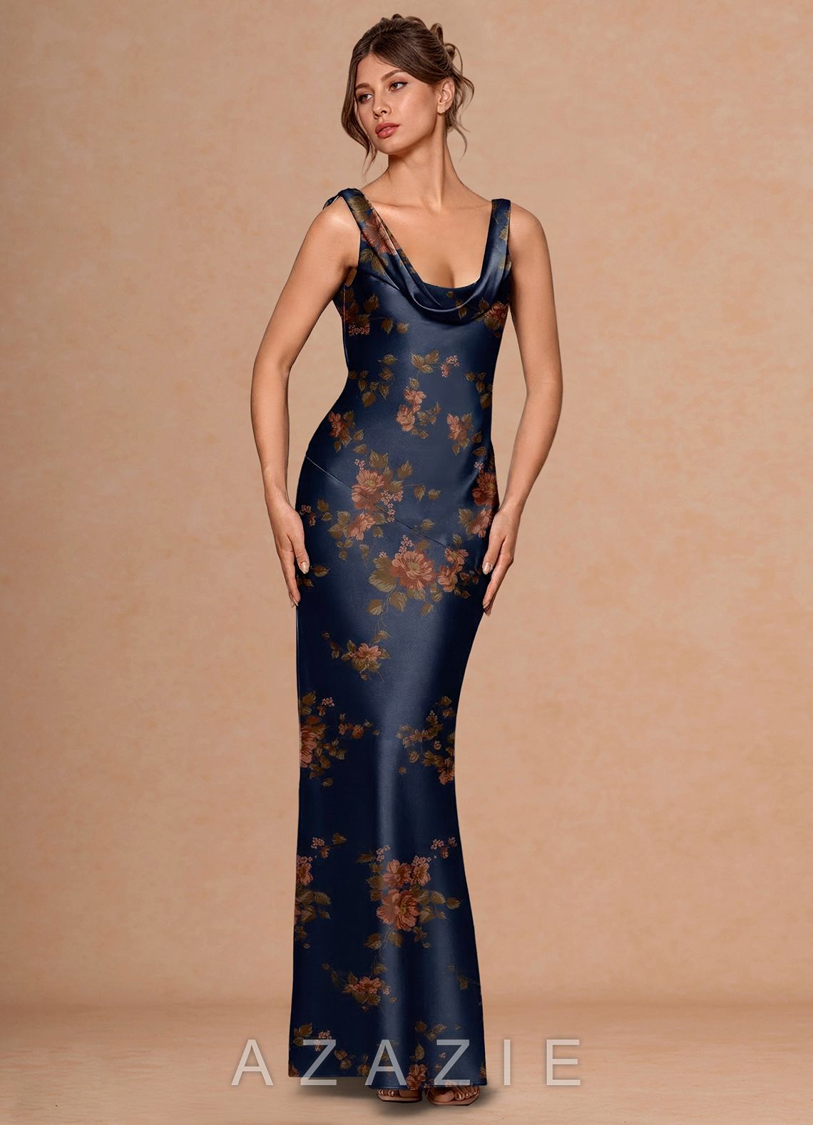 Florivel {color} Maxi Dress  sp_navy_vintage_#nv134439