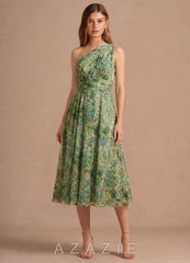 Noelle {color} Midi Dress  sp_green_floral_#gf134901