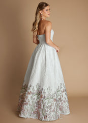 Leila {color} Gown  sp_alabaster_wildflower_#aw134404