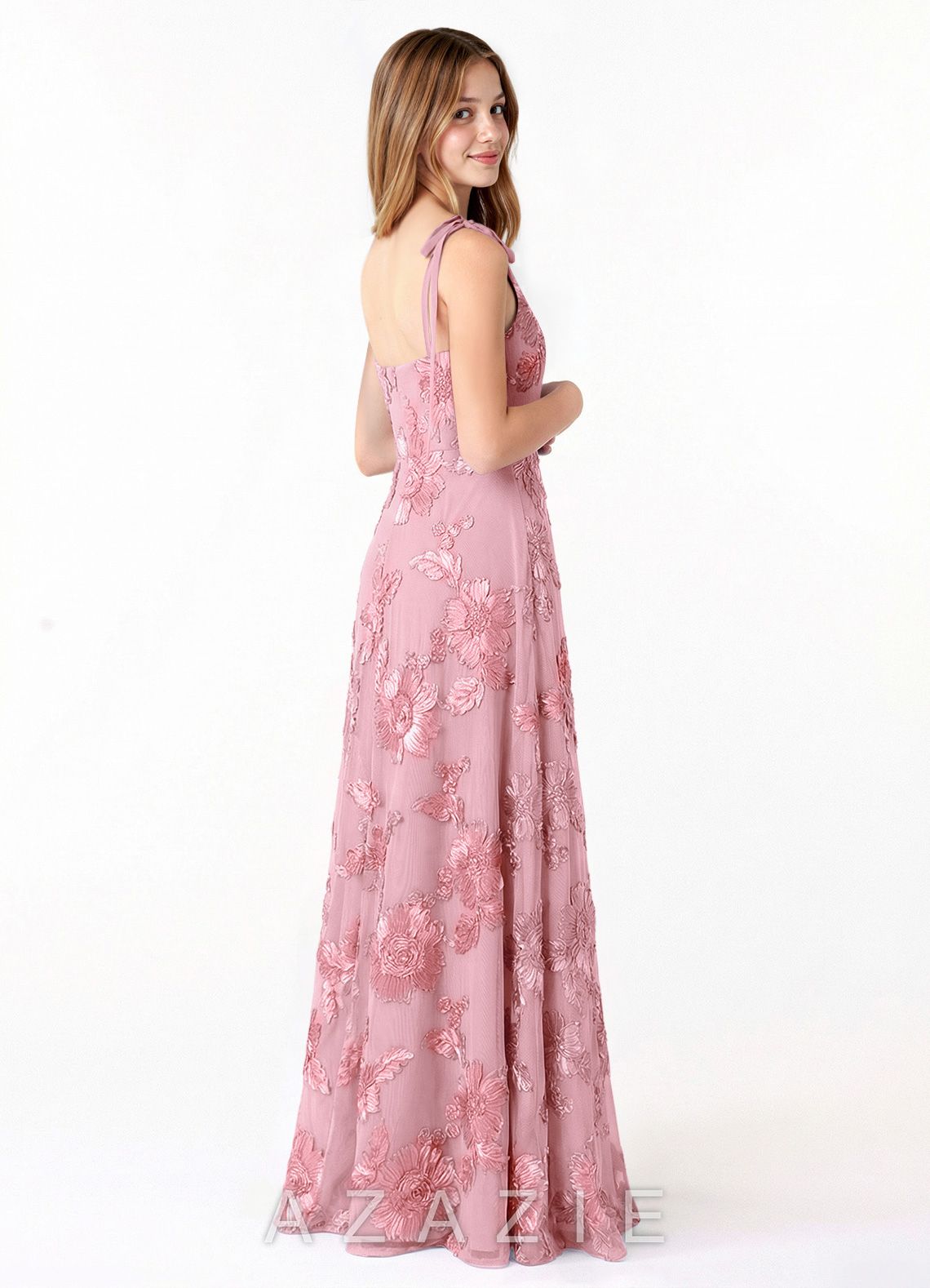 Azazie Rosey Junior Formal Dress  sp_pink_#pk134977