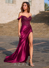Opulence Burgundy Floral Corset Mermaid Dress  burgundy