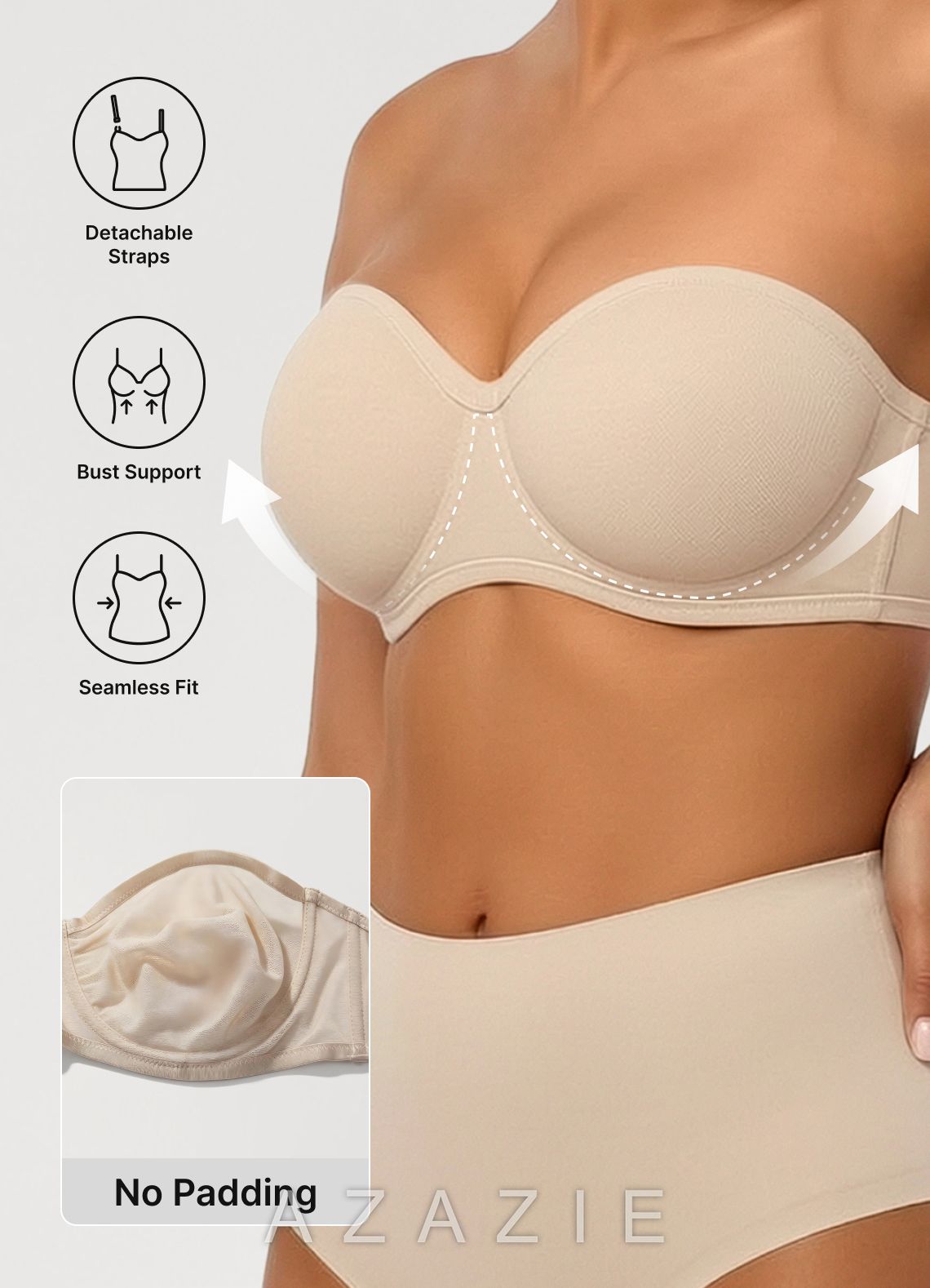 Full Sizes Underwire Shaping Mesh Bra (No Padding)