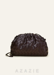 Woven Pouch Shoulder Bag