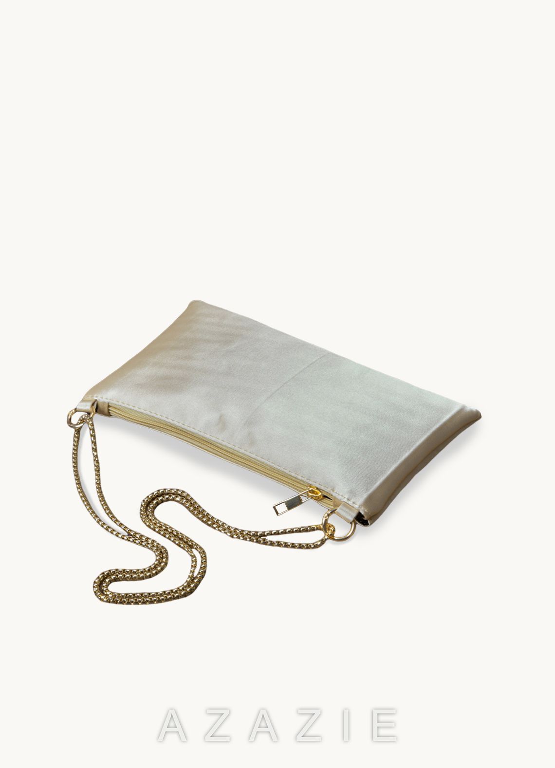 Metallic Chain Underarm Bag