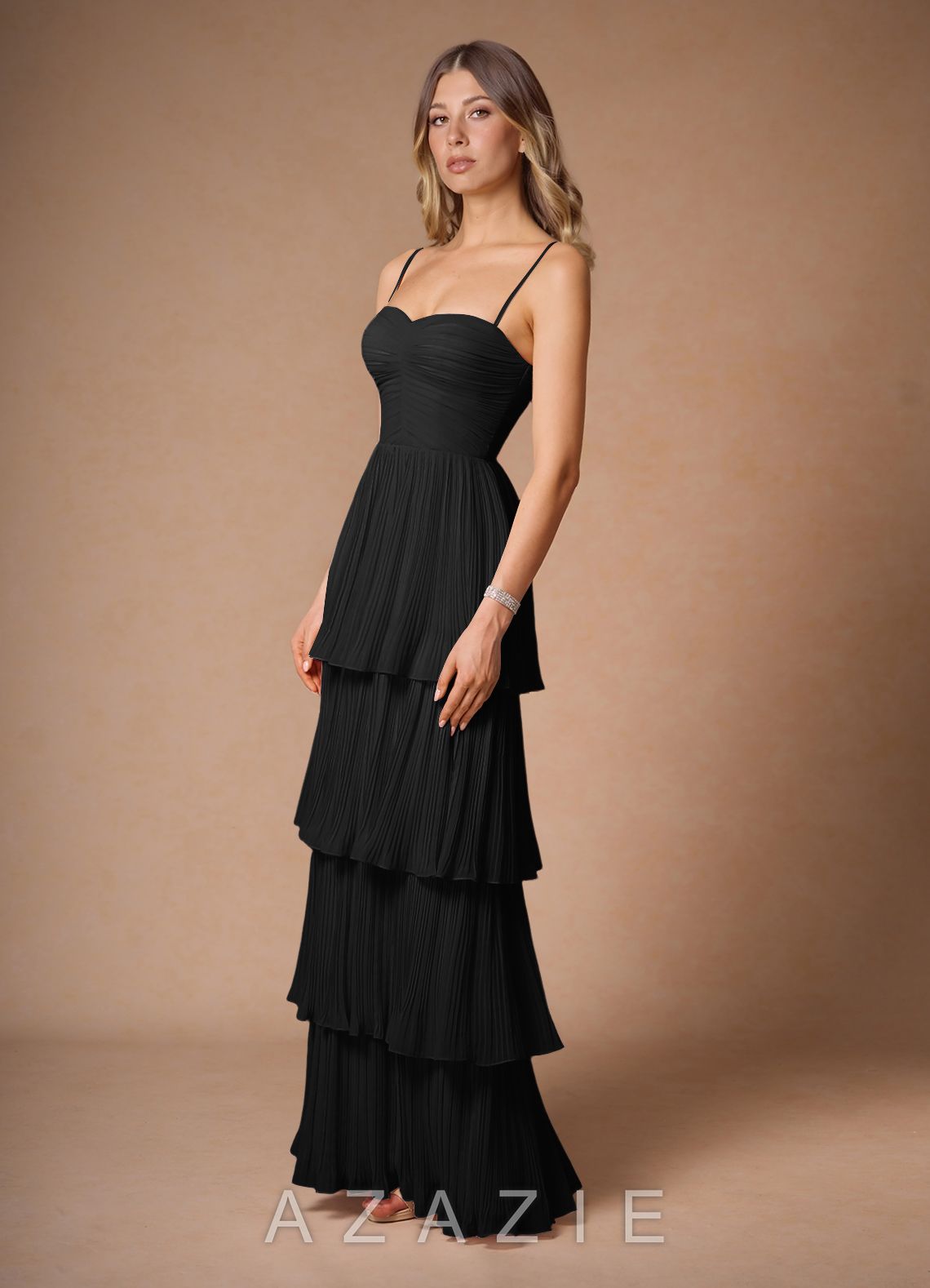 Isla {color} Maxi Dress  black