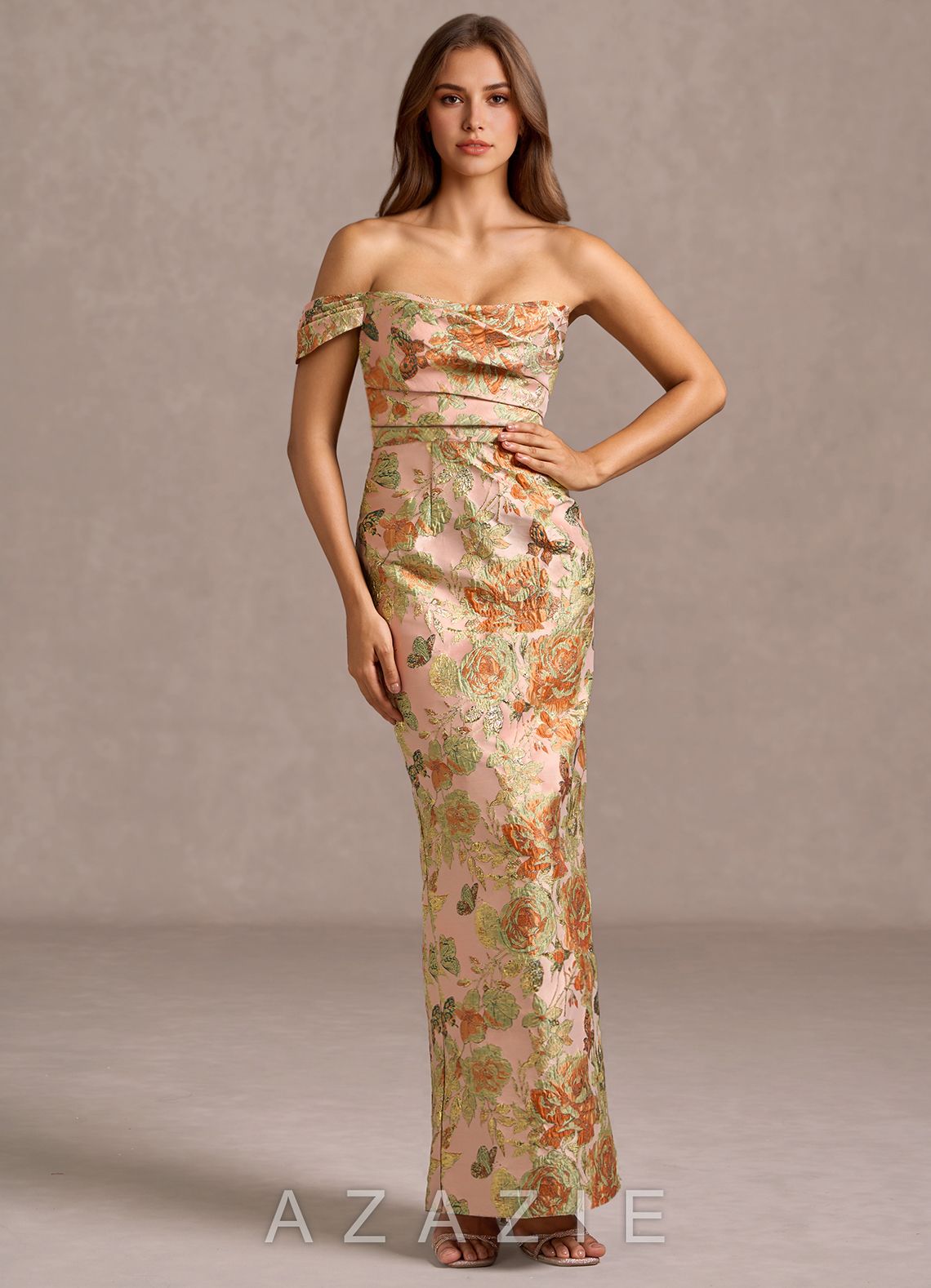 Cosima {color} Maxi Dress  sp_vintage_apricot_#va134987