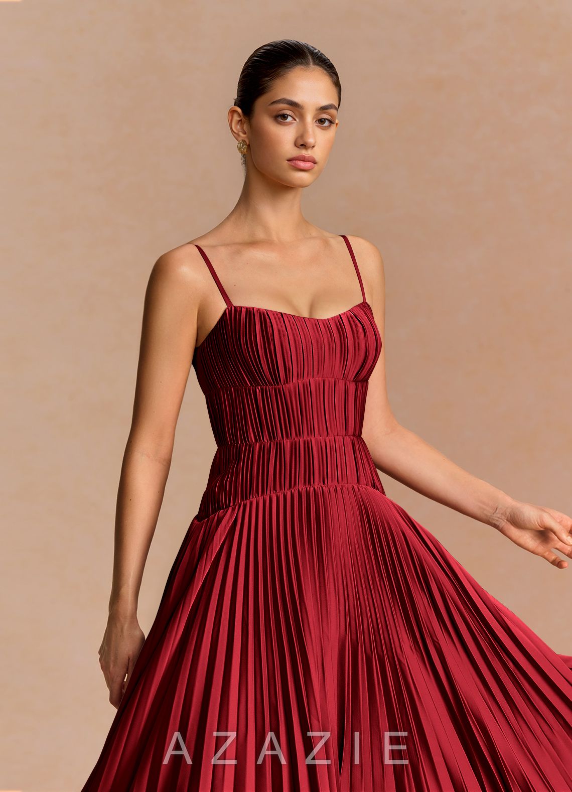 Jocasta {color} Midi Dress  cherry_red_#cr134195