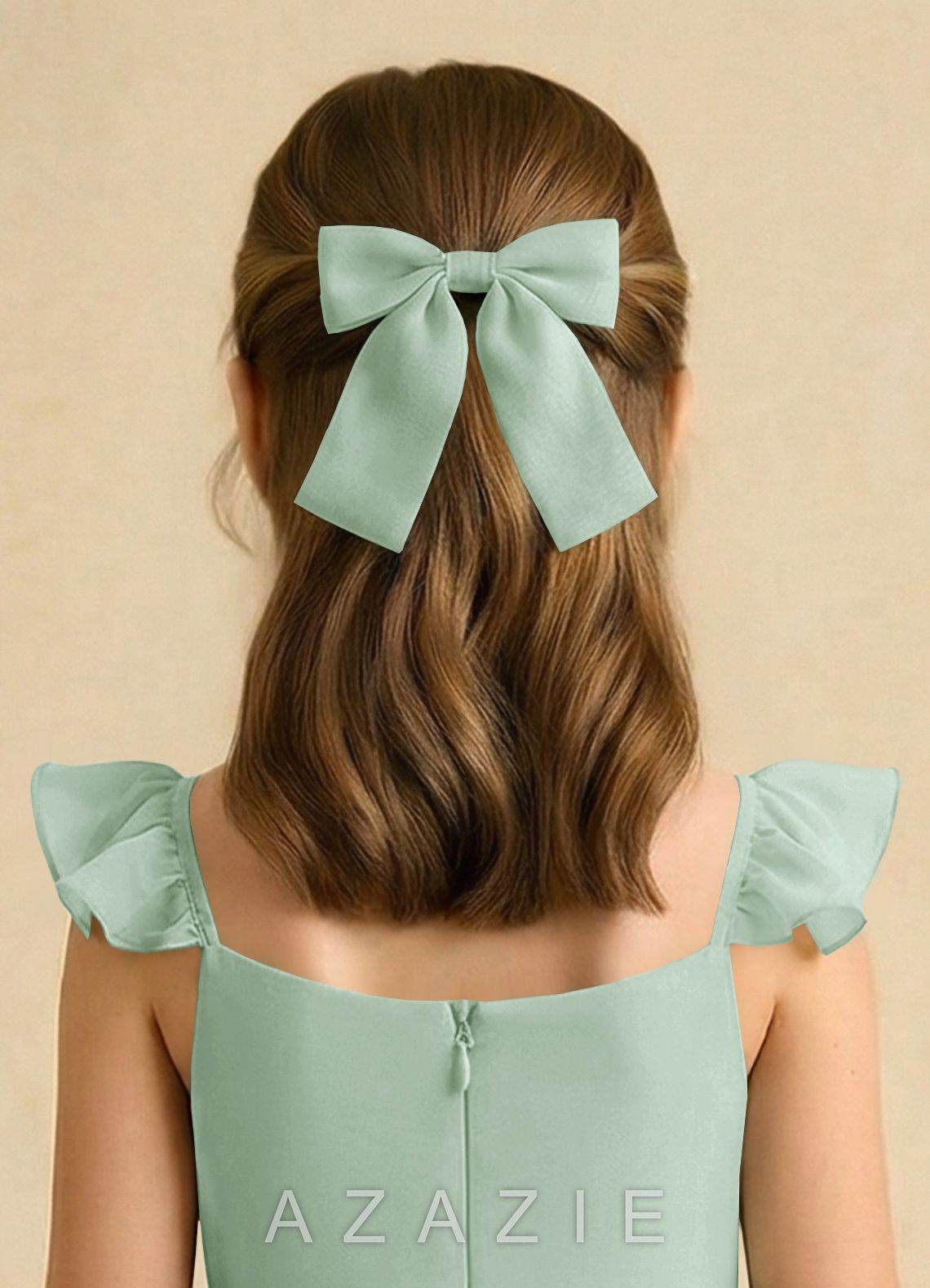 Girls Chiffon Bow Hair Clip
