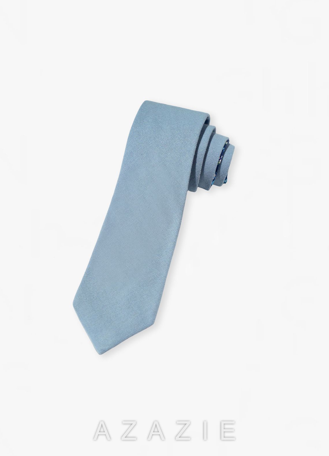 Soft Cotton Two-Sided Skinny Tie