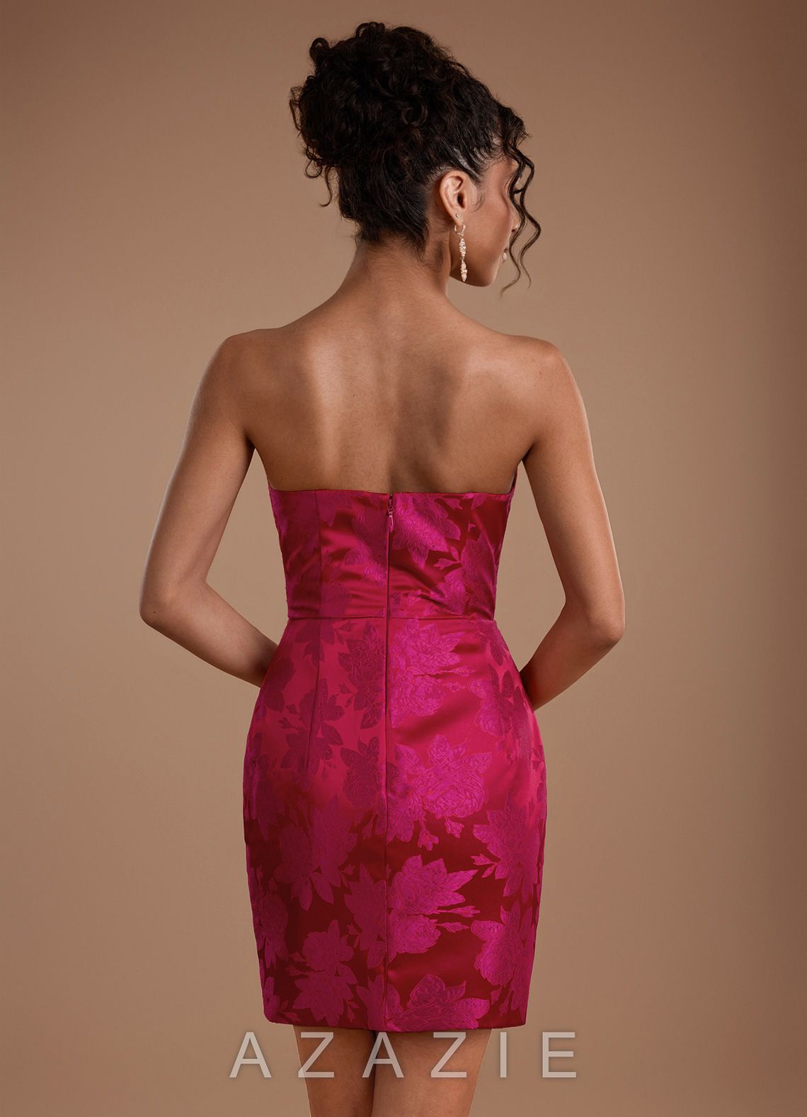 Yves {color} Mini Dress  sp_ruby_fuchsia_#rf134452