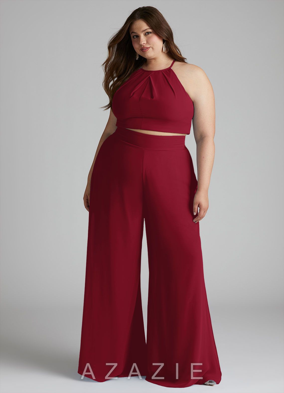 Kenzi {color} Jumpsuit  sp_merlot_#me134131