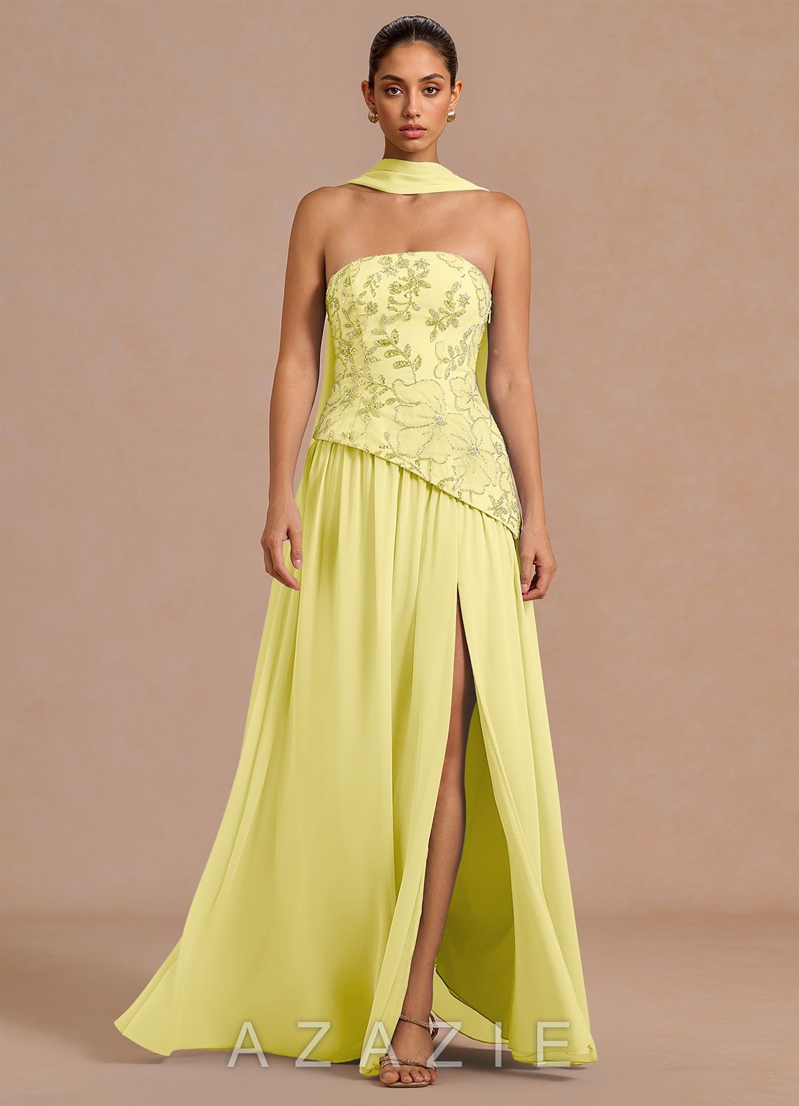 Galatea {color} Maxi Dress  sp_lemon_sorbet_#ls134284