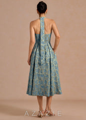 Nyomi {color} Midi Dress  sp_lake_blue_#lb134070