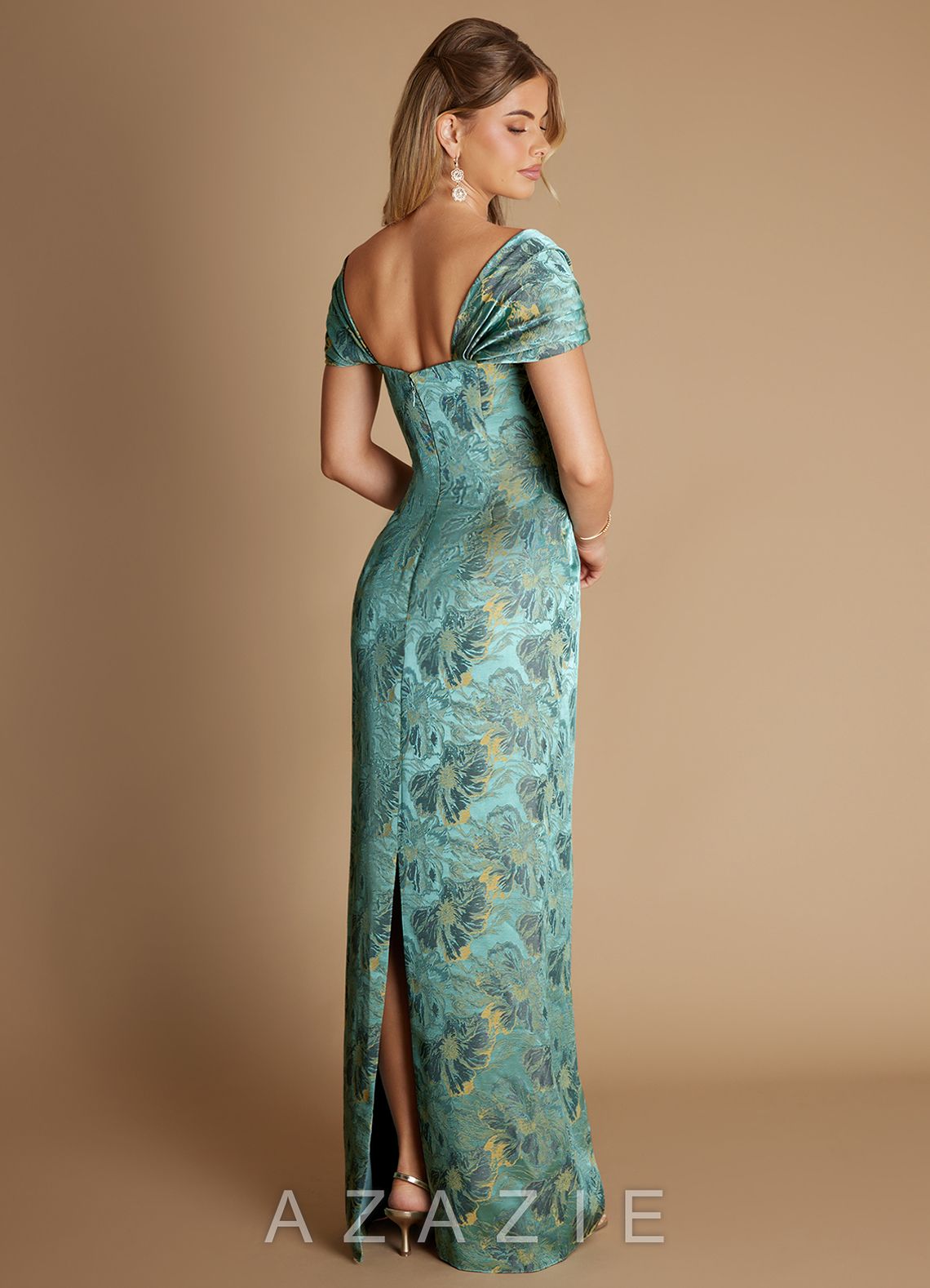 Femi {color} Maxi Dress  sp_gilded_teal_#gt134420