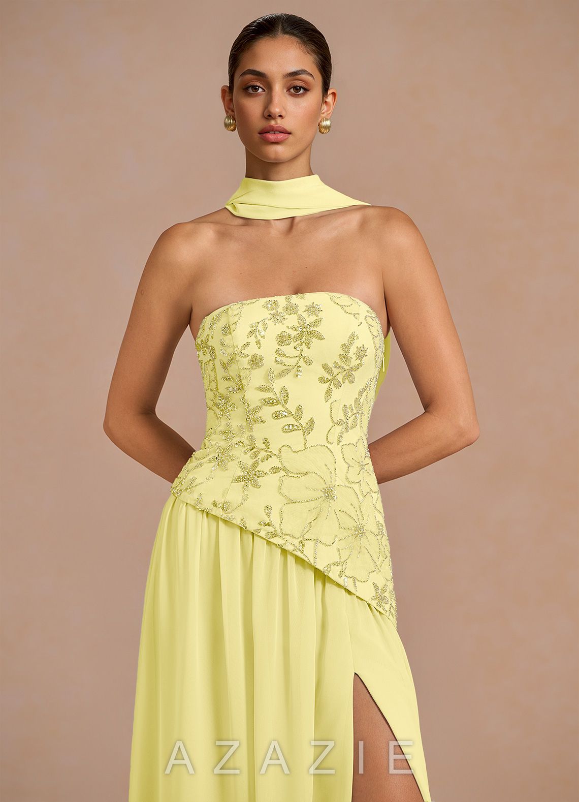 Galatea {color} Maxi Dress  sp_lemon_sorbet_#ls134284