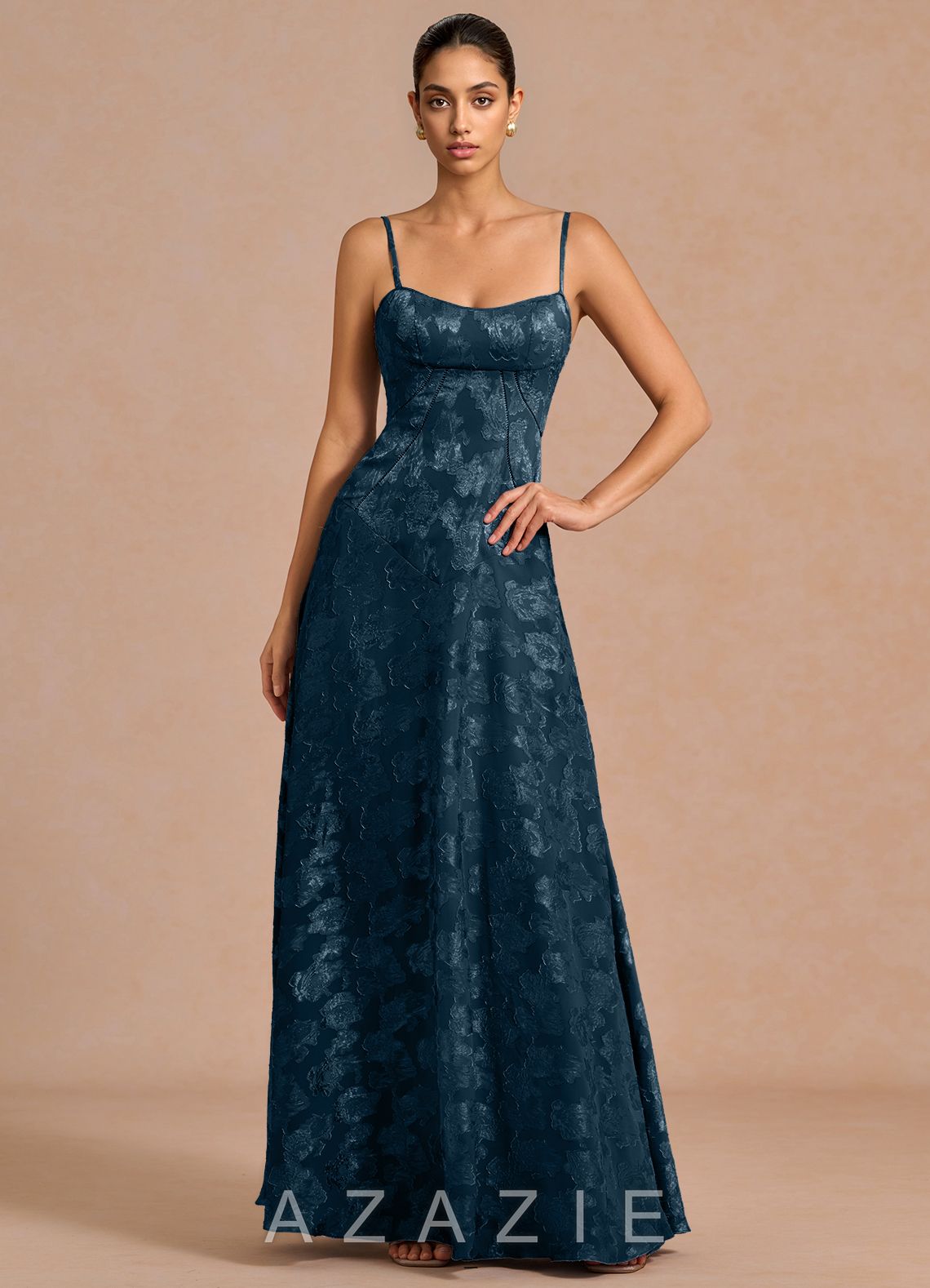 Iselda {color} Maxi Dress  sp_navy_#n135036