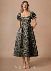 Amy {color} Midi Dress  sp_black_#bk13407
