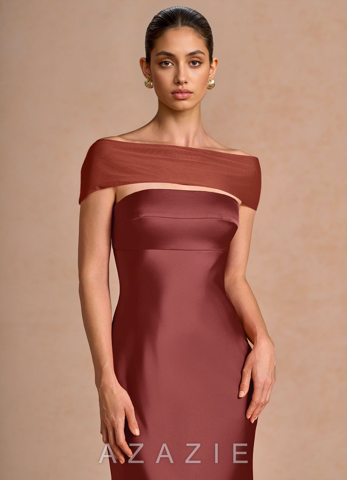 Beaulah {color} Maxi Dress  sp_burnt_umber_#134369