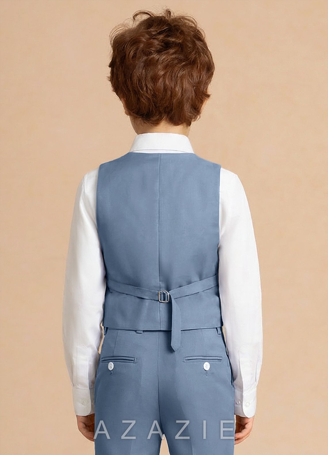 Finn Dusty Blue Boy Vest