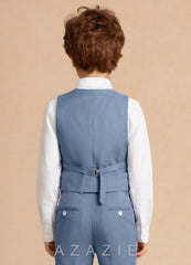Finn Dusty Blue Boy Vest