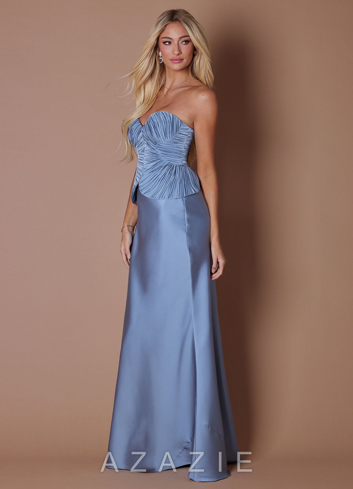 Artemis {color} Two Piece Dress  powder_blue_#pb134119