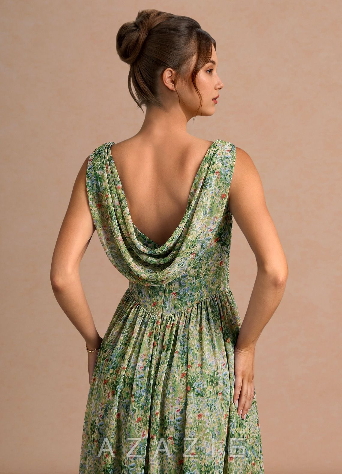 Aurore {color} Maxi Dress  sp_green_floral_#gf134901